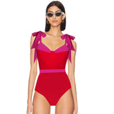 Fiery Swimsuit - Red