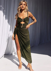 Desert Goddess Swimsuit Set - Brown
