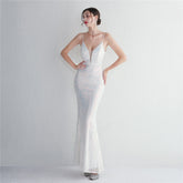 Liana Formal Sequin Charming Scroll Mermaid Dress S.o. Long Dresses