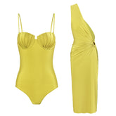 Zavya Swimsuit Set - Yellow