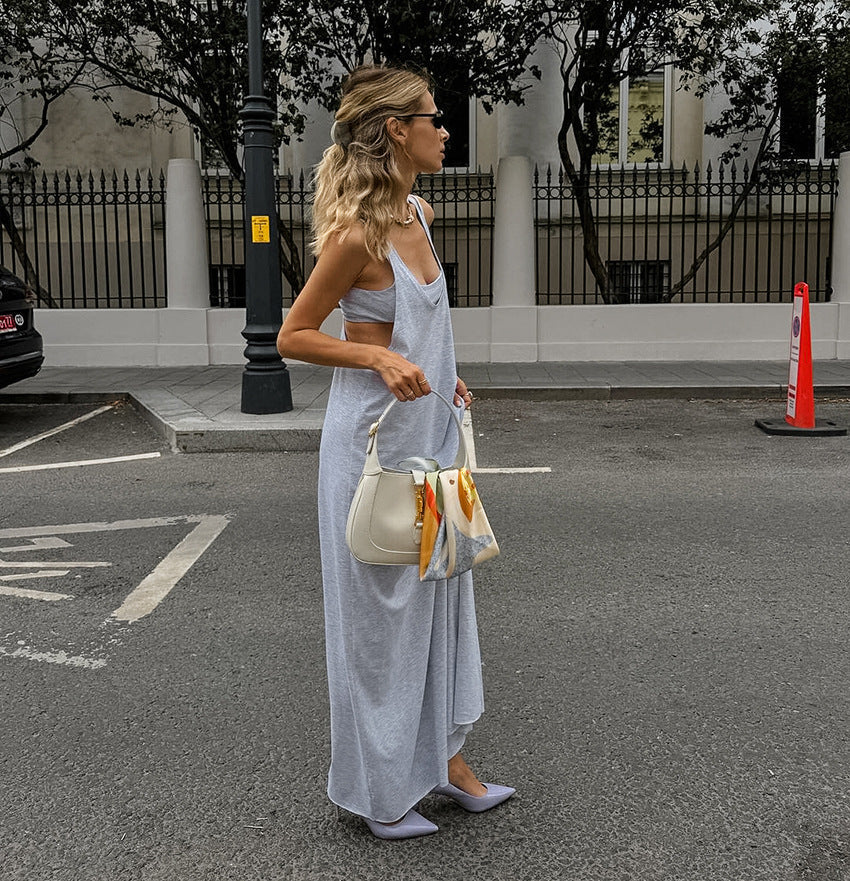 Pascal Maxi Dress - Grey