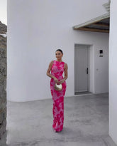 Morganite Maxi Dress - Pink