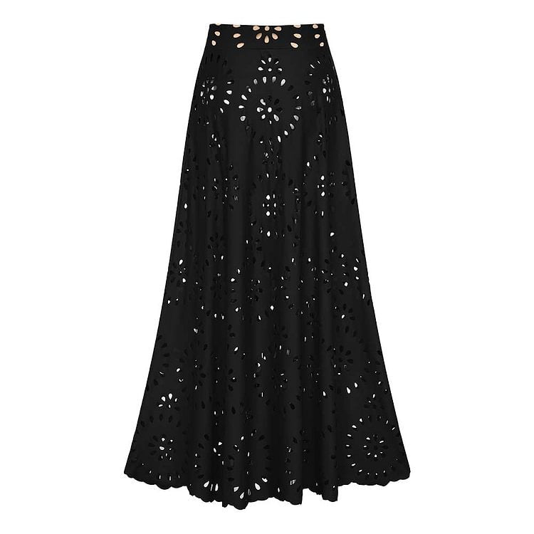 Vyxen Swimsuit Skirt - Black