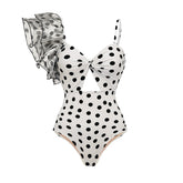 Retro Love Swimsuit - White