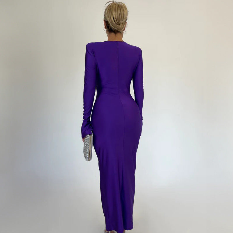 Ansley Dress - Purple