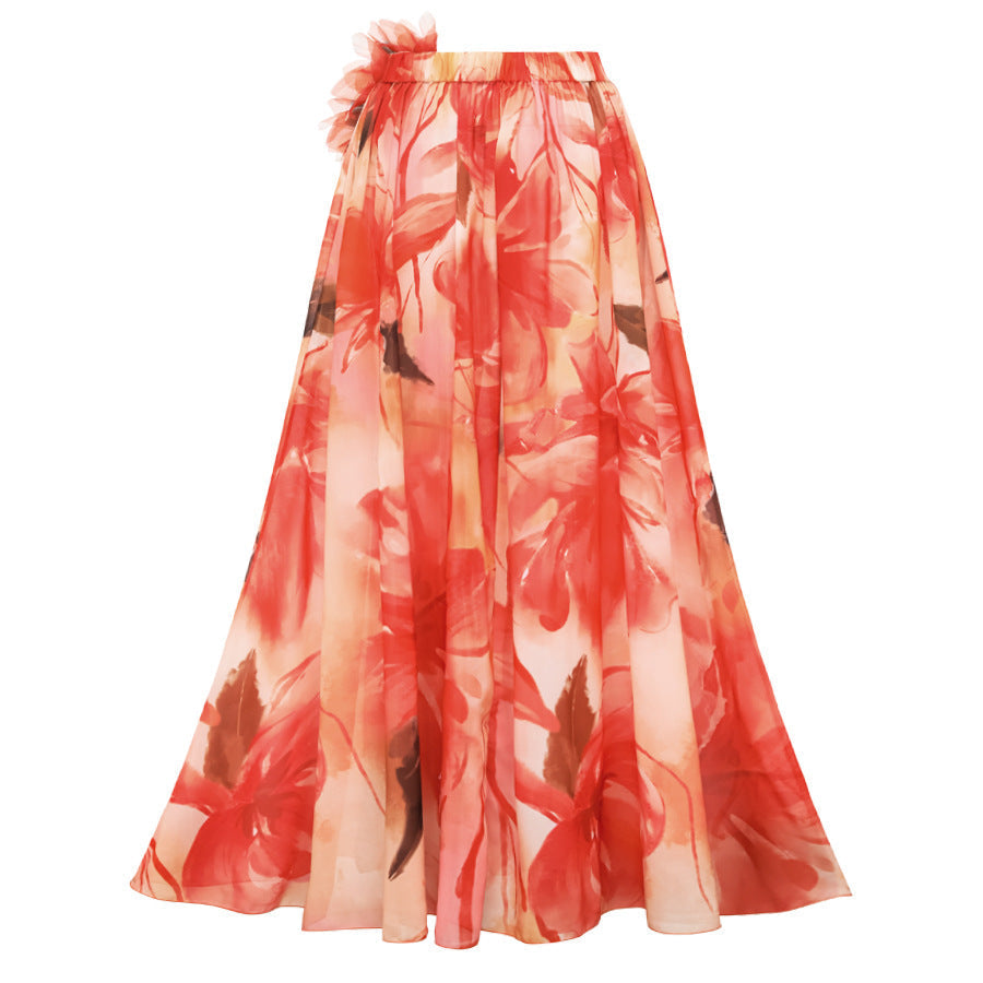 Citrine Swimsuit Set - Orange