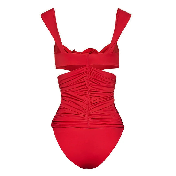 Flaura Swimsuit Set - Red