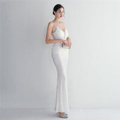 Liana Formal Sequin Charming Scroll Mermaid Dress S.o. Long Dresses