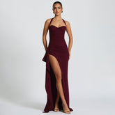Nekoda Maxi Dress - Maroon