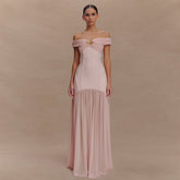 Paris Maxi Dress-Pink