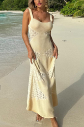 Elowen | Elegant Knitted Maxi Dress