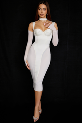 Corset Elegant Midi Dress