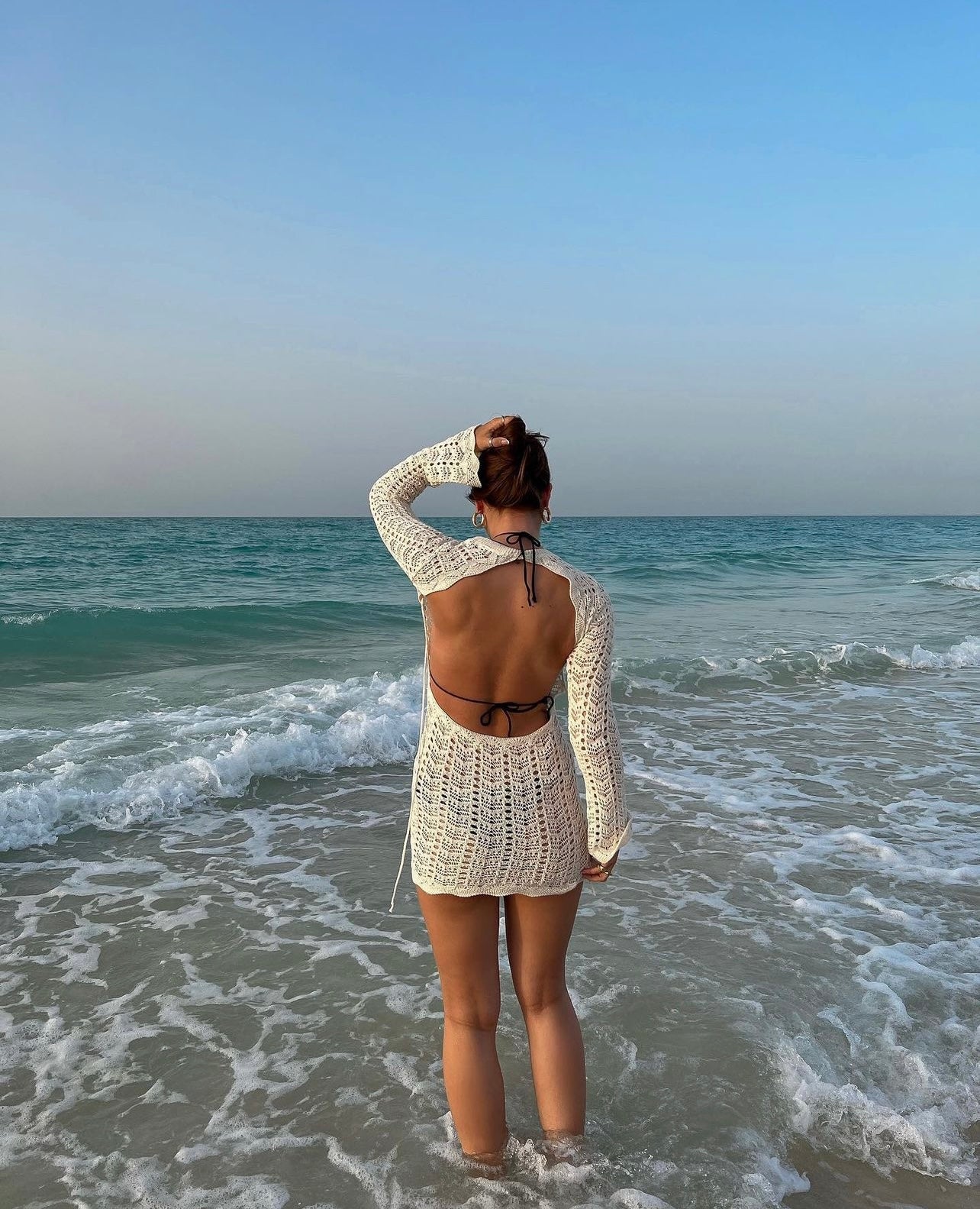 Short crochet dress "Malo" - 3 colors