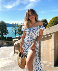 "Sofia" bardot long dress 2 colors