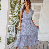 Pink Boho Resort Trendy Ladies Maxi Dress