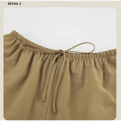 Women's Summer Suit Elegant Lapel Single Breasted Full Sleeve Lace Up Waist Shorts Female Suit Oversize Two-piece Set 2025