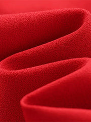 Elegant Slim Fit Women's Jacket Round Neck Single Breasted Long Sleeve Short Jackets Fashion Solid Color Casual Coat Outerwears