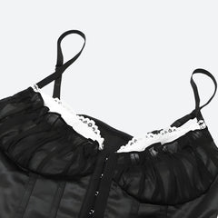 Satin Corset Top