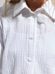 Dinora Button-Up Shirt Tops & Blouses
