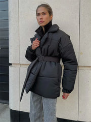 Willa - Puffer Long Sleeve Winter Coat