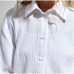 Dinora Button-Up Shirt Tops & Blouses