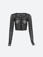 Sheer Crop Top