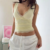 Soft Girl Lemonade Lace Top
