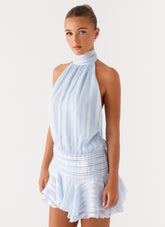 NERIAH - ELEGANT CHIFFON MINI DRESS