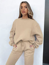 Women's 2 Piece Outfits Oversized Sweatshirt Matching Sweatpants Lounge Hoody