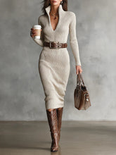 Clara | Elegant Knit Dress