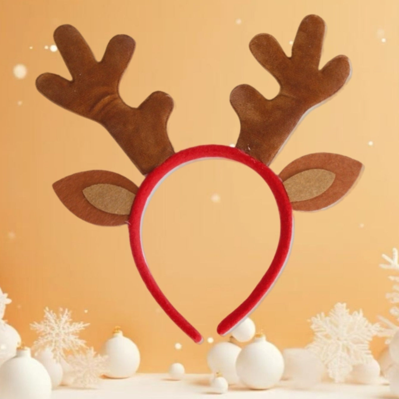 Christmas Reindeer Antler Sparkle Hair Accessory