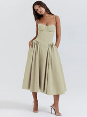 Claire - Waist Shaper Sundress