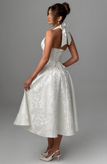 Iris | Elegant Midi Dress