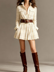 Sienna | Belted Shirt Dress