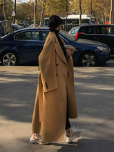 Lautaro Autumn Winter Extra Long Warm Soft Wool & Blends Overcoats
