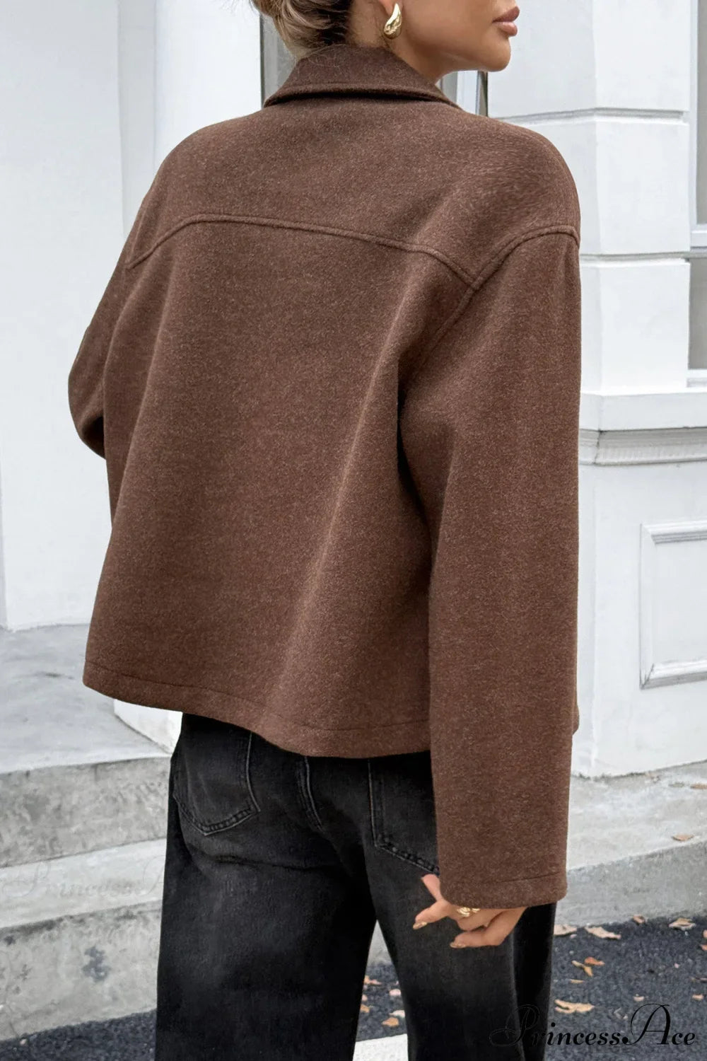 Long Sleeve Elegant Versatile Coat