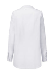 Zanze Self-Tie Shirt - Plus Size Tops & Blouses