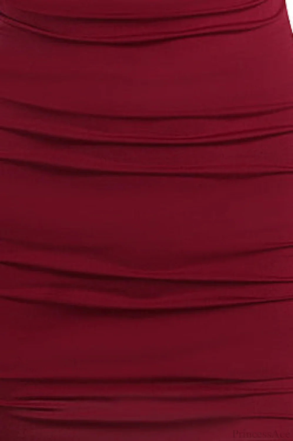 Ruched Backless Fitted Retro Camisole Party Dress