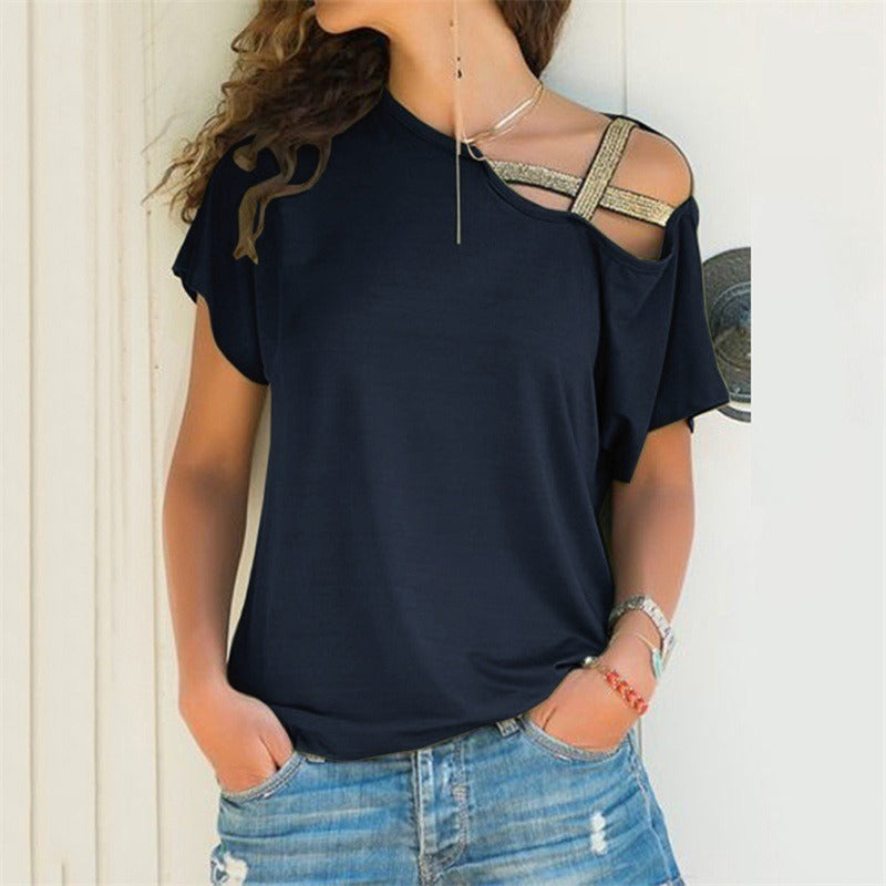 JuliaFashion - 2024 Women Bodycon Blouse Elegant Summer Spring Sexy Shirt
