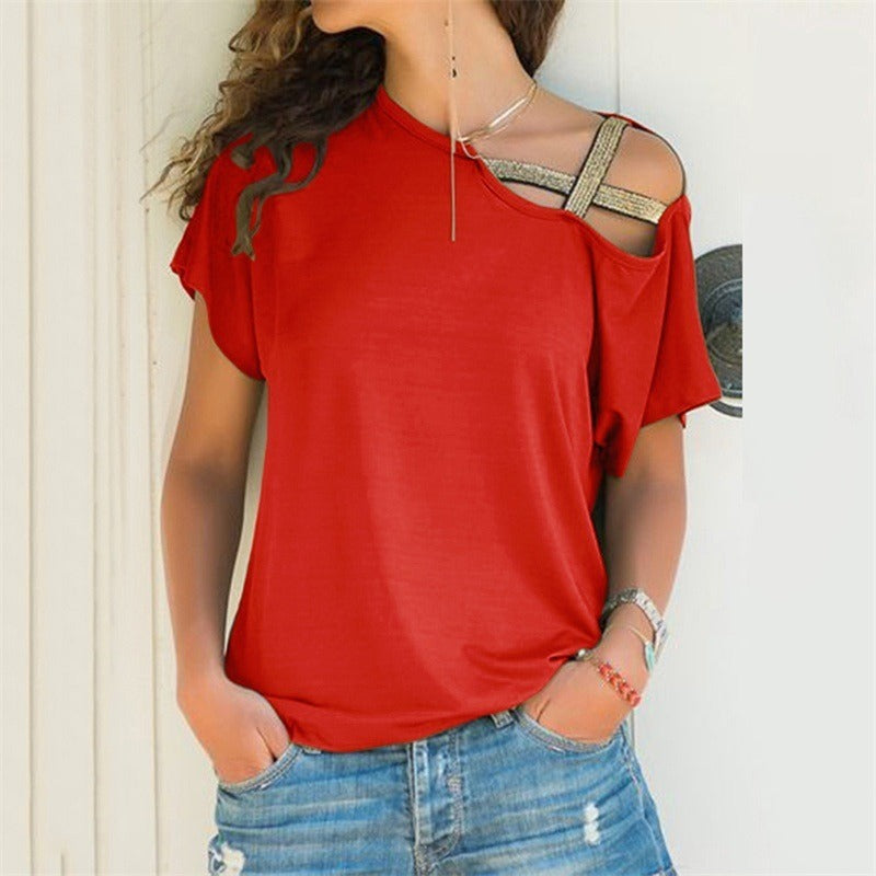 JuliaFashion - 2024 Women Bodycon Blouse Elegant Summer Spring Sexy Shirt