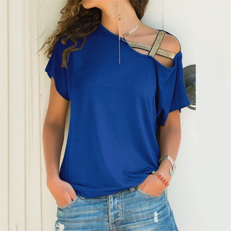 JuliaFashion - 2024 Women Bodycon Blouse Elegant Summer Spring Sexy Shirt
