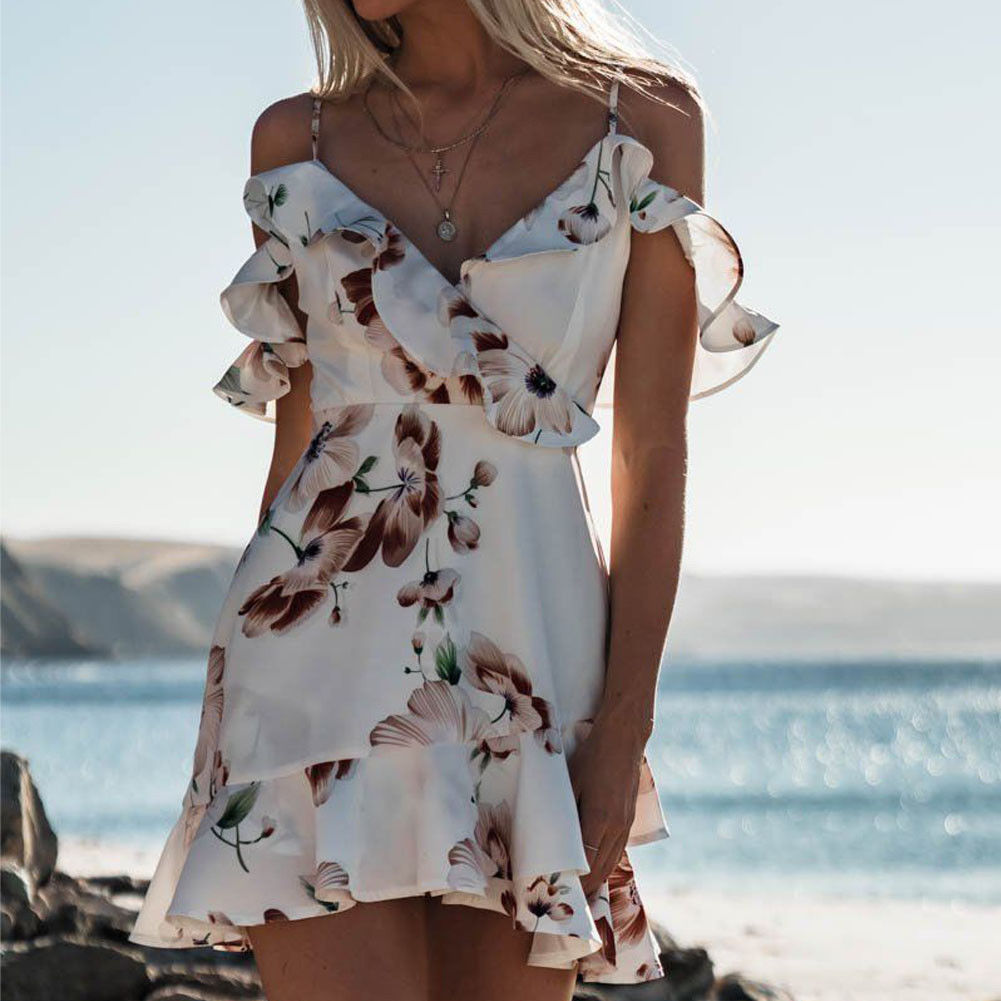 Fashion Women's Summer Beach Holiday Dress