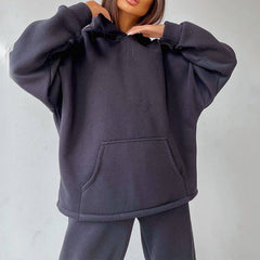 JuliaFashion - Two-Piece Pullovers Trousers Sports Set