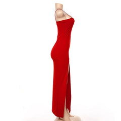 JuliaFashion - Sexy Sleeveless Camisole Clubwear Evening Party Dress