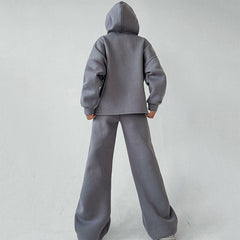 JuliaFashion - Two-Piece Pullovers Trousers Sports Set