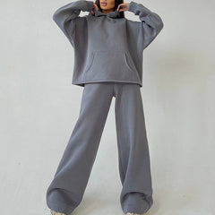 JuliaFashion - Two-Piece Pullovers Trousers Sports Set