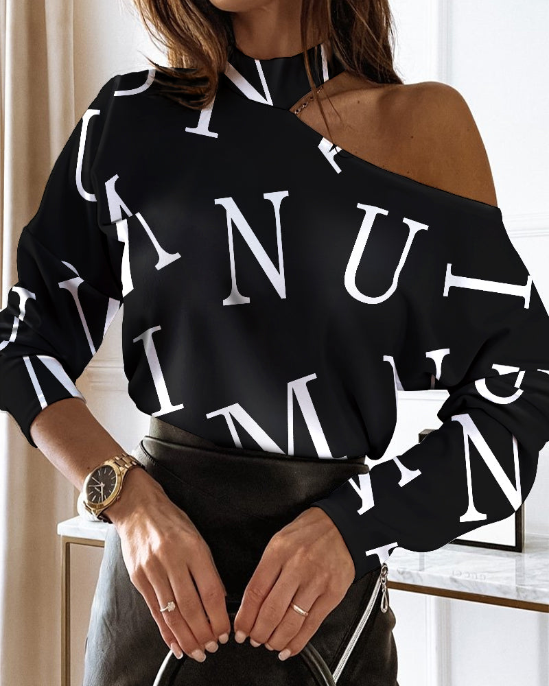 Women Elegant Fashion Long Sleeve Blouses Tops