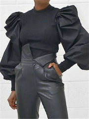 JuliaFashion - 2024 Solid Color OL Fashion Blouse