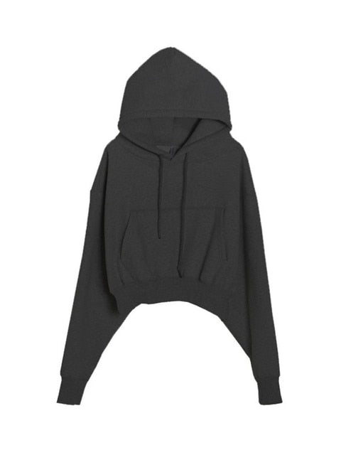 JuliaFashion - 2024Solid Casual Tracksuit Fleece 2 Pieces Set