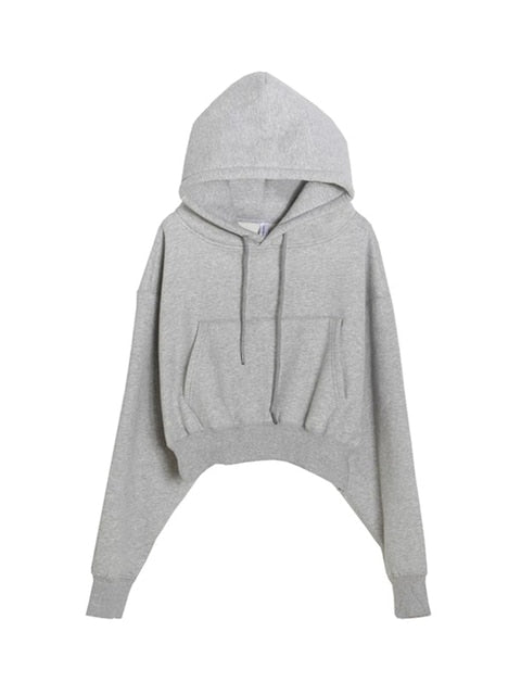 JuliaFashion - 2024Solid Casual Tracksuit Fleece 2 Pieces Set